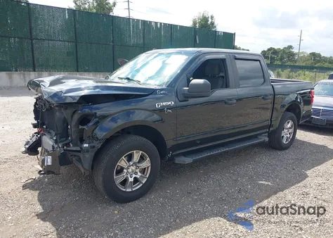 2018 Ford F-150 Xl z USA, uszkodzony, nr VIN 1FTEW1EP2JFB18047